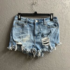 Ripped shorts